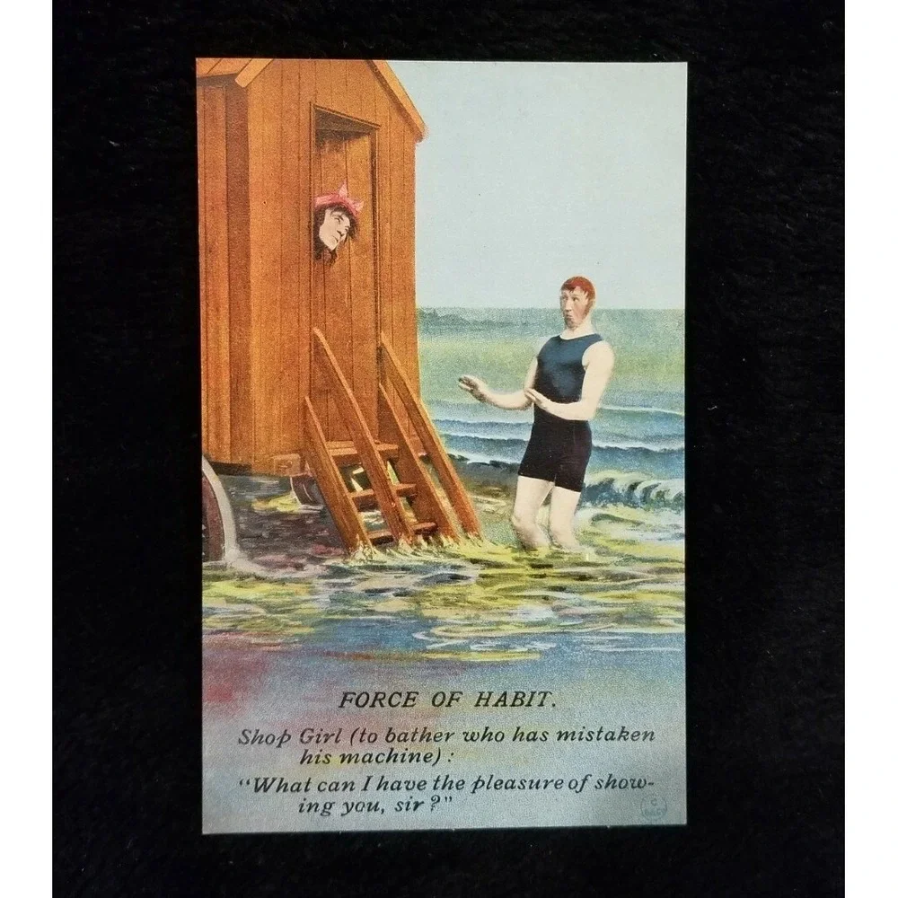 Lot Of 8‎ Antique Early Bamforth Funny Postcards UNUSED, UNPOSTED